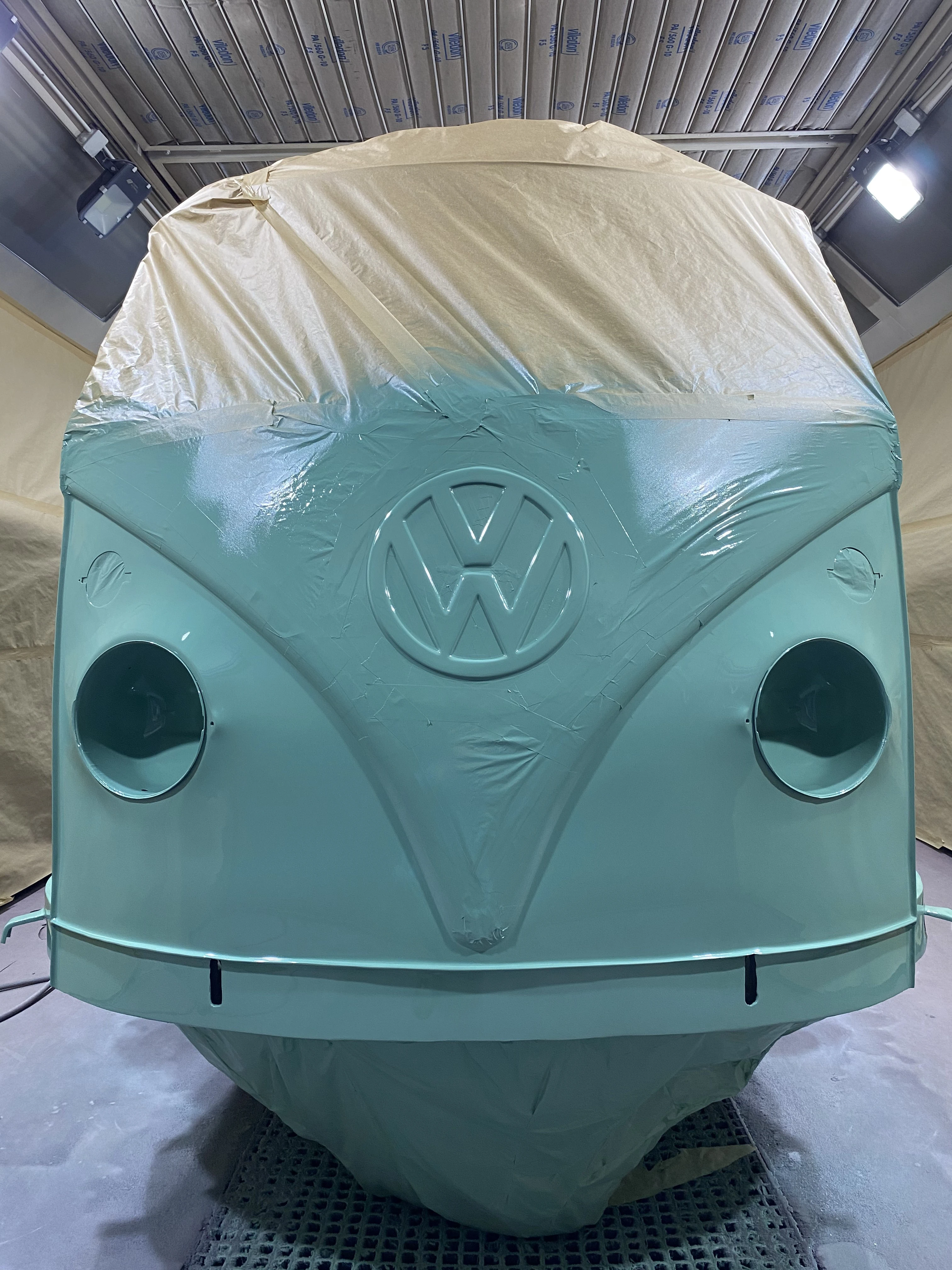 Proceso pintura móvil